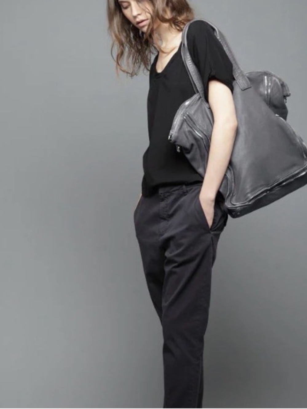 Alexander Wang Lambskin Trudy Zip Around Leather Tote Bag - Picture 3 of 9
